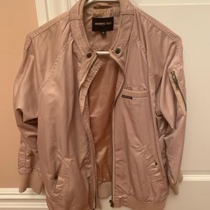 MEMBERS ONLY PINK BOMBER JACKET